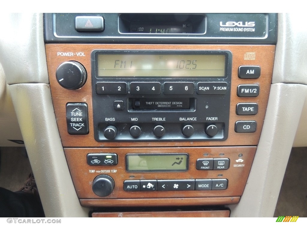2001 ES 300 - Cashmere Beige Metallic / Ivory photo #9