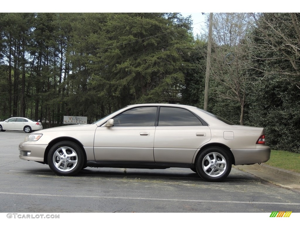 2001 ES 300 - Cashmere Beige Metallic / Ivory photo #20