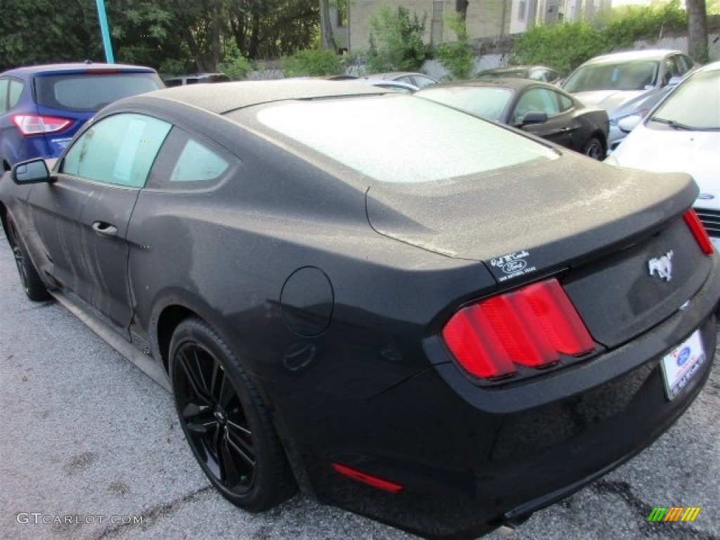 2016 Mustang EcoBoost Coupe - Shadow Black / Ebony photo #4