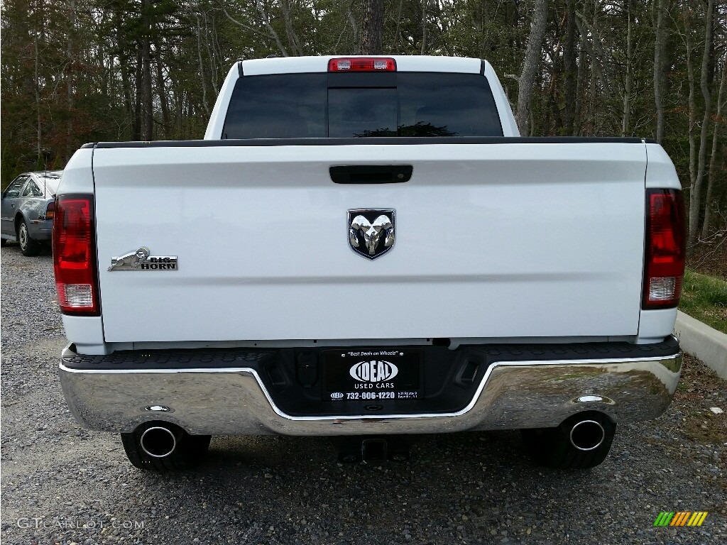 2014 1500 SLT Quad Cab - Bright White / Black/Diesel Gray photo #8