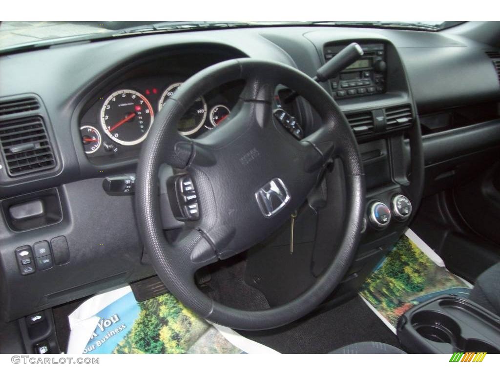 2006 CR-V EX 4WD - Pewter Pearl / Black photo #5