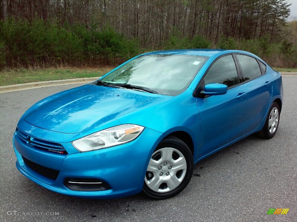 2016 Dart SE - Laser Blue Pearl / Black photo #2