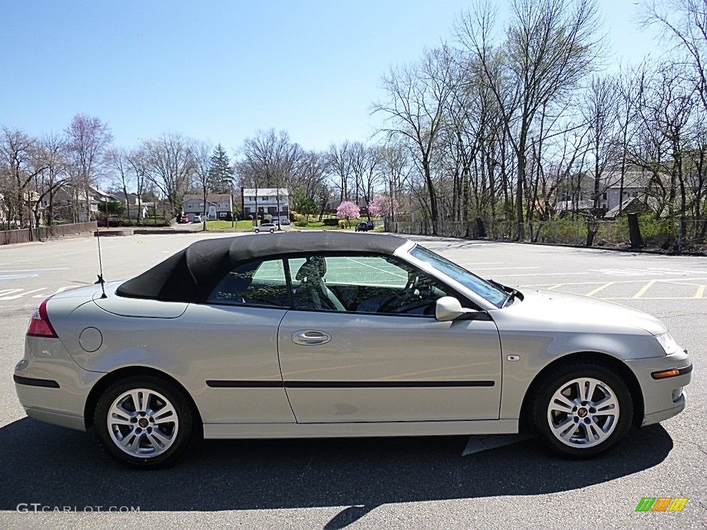 2006 9-3 2.0T Convertible - Parchment Silver Metallic / Slate Gray photo #6