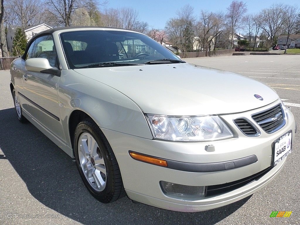 2006 9-3 2.0T Convertible - Parchment Silver Metallic / Slate Gray photo #7