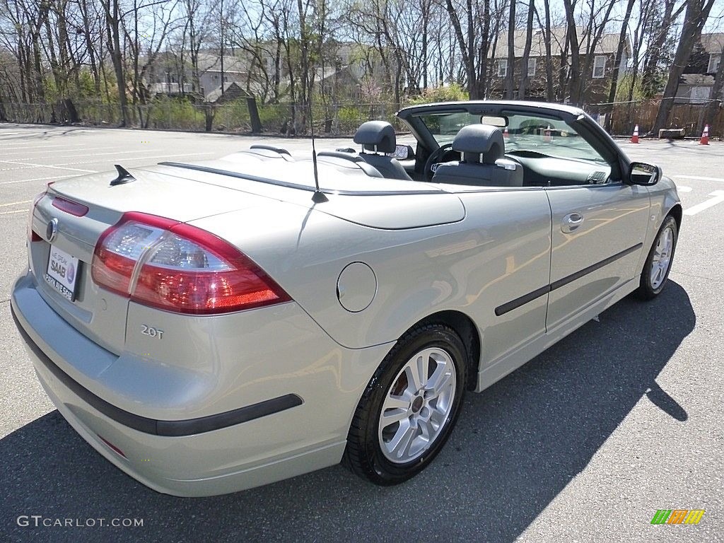 2006 9-3 2.0T Convertible - Parchment Silver Metallic / Slate Gray photo #11