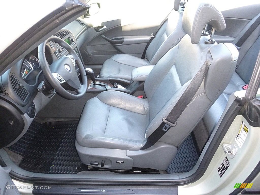 2006 9-3 2.0T Convertible - Parchment Silver Metallic / Slate Gray photo #19
