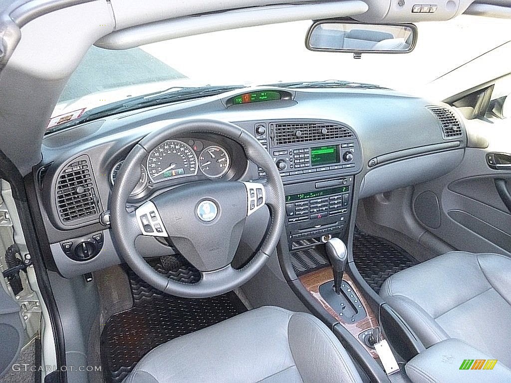 2006 9-3 2.0T Convertible - Parchment Silver Metallic / Slate Gray photo #26