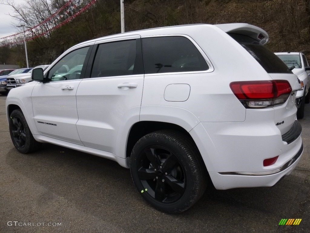 Bright White 2016 Jeep Grand Cherokee Overland 4x4 Exterior Photo #111962748
