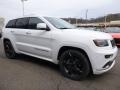 Bright White 2016 Jeep Grand Cherokee Overland 4x4 Exterior