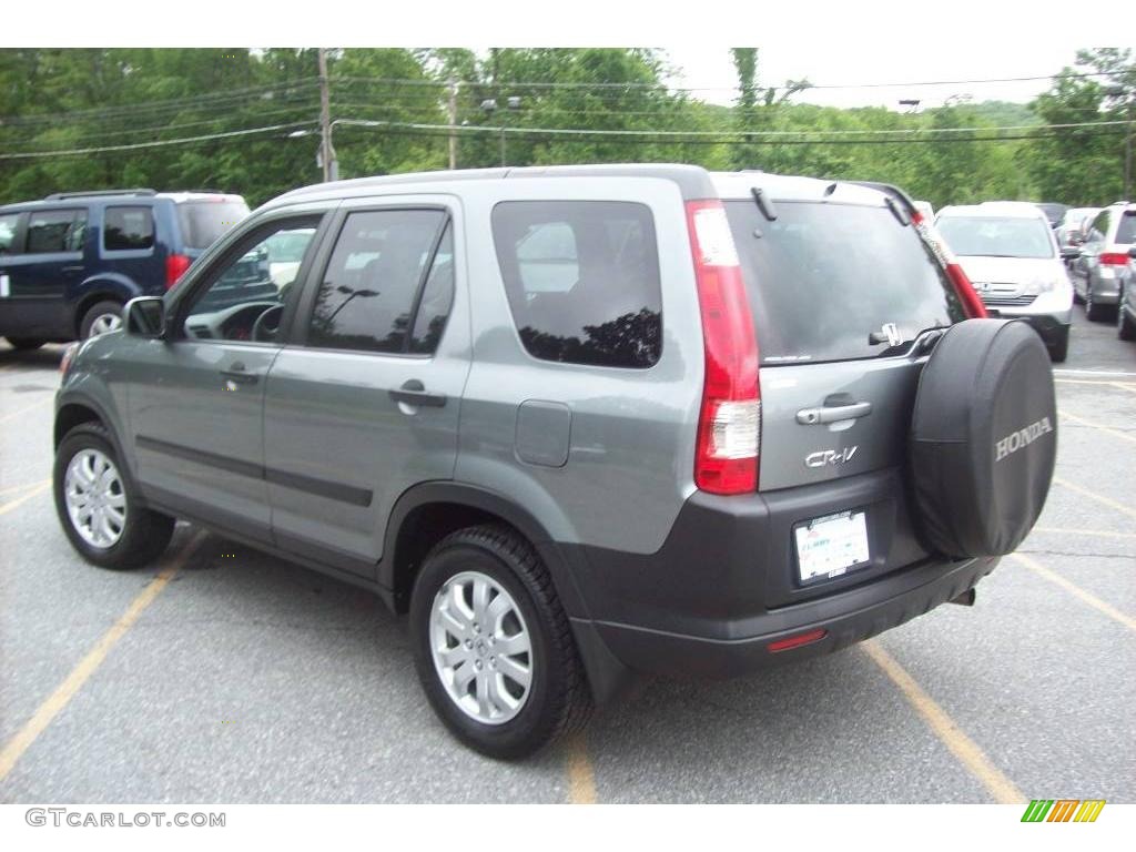 2006 CR-V EX 4WD - Pewter Pearl / Black photo #22