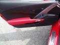 2016 Chevrolet Corvette Adrenaline Red Interior Door Panel Photo