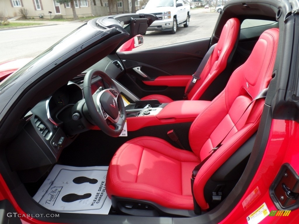2016 Chevrolet Corvette Stingray Coupe Front Seat Photo #111963442