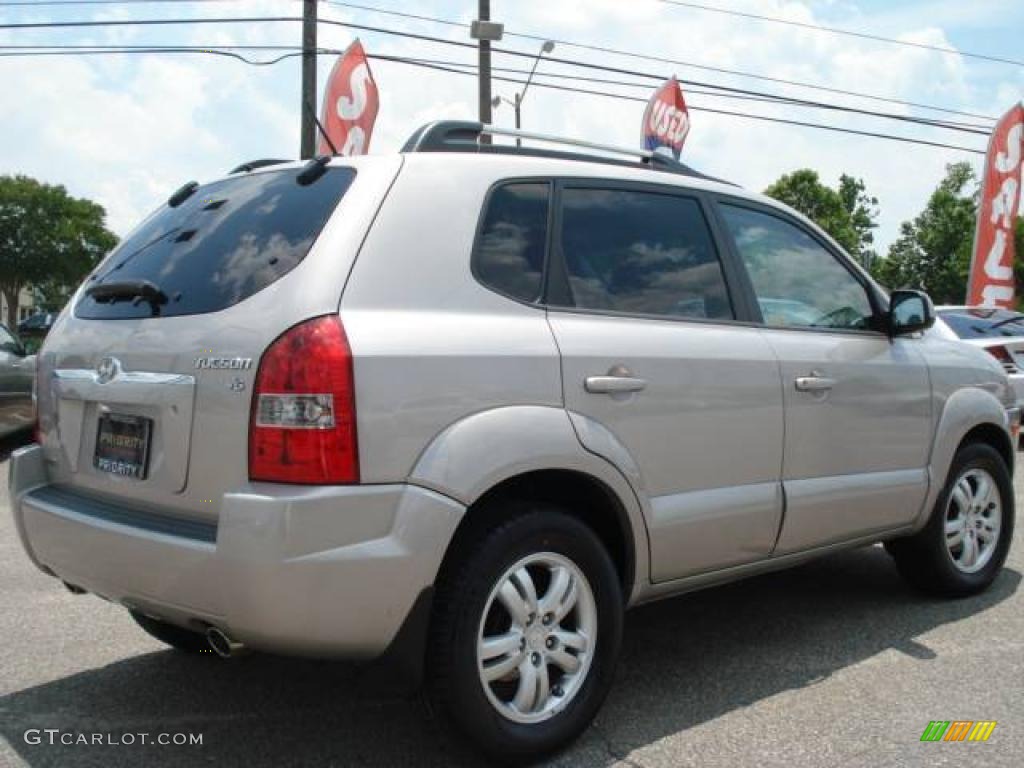 2006 Tucson Limited - Sahara Silver / Gray photo #5