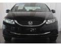 2013 Crystal Black Pearl Honda Civic LX Sedan  photo #4