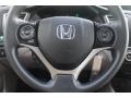 2013 Crystal Black Pearl Honda Civic LX Sedan  photo #11