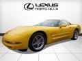 Millenium Yellow - Corvette Coupe Photo No. 4