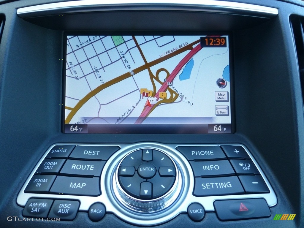 2015 Q40 Sedan - Black Obsidian / Graphite photo #9