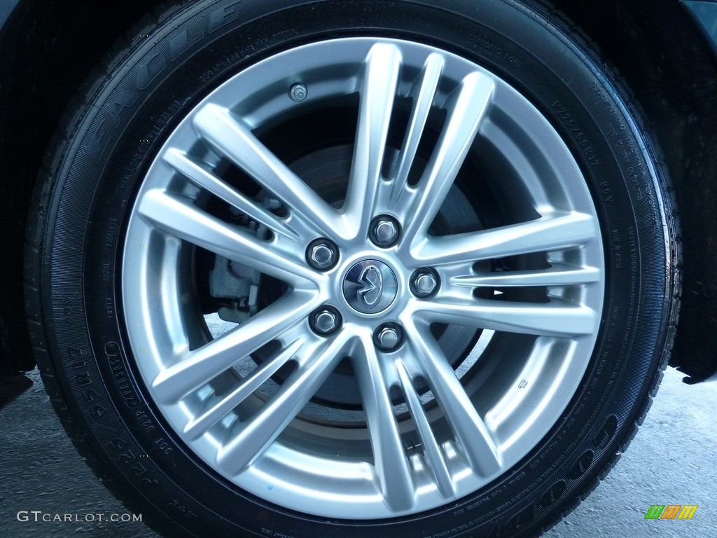 2015 Q40 Sedan - Black Obsidian / Graphite photo #10