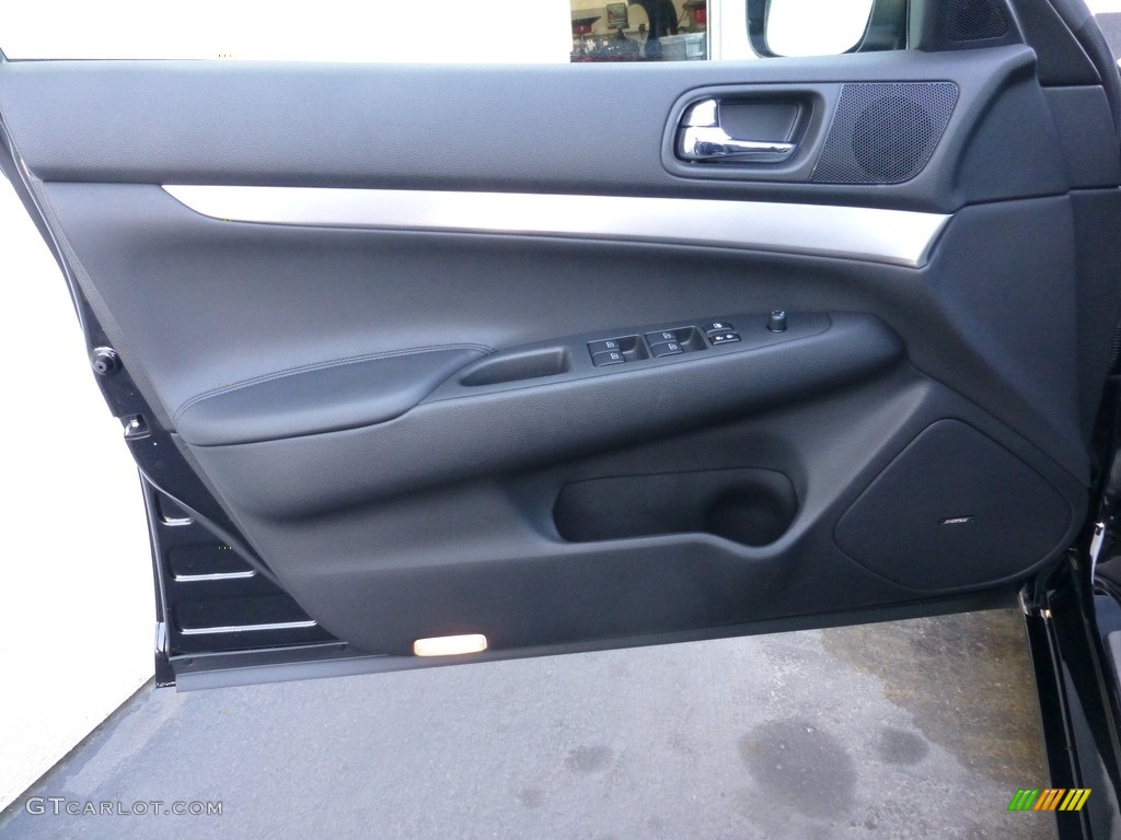 2015 Q40 Sedan - Black Obsidian / Graphite photo #18