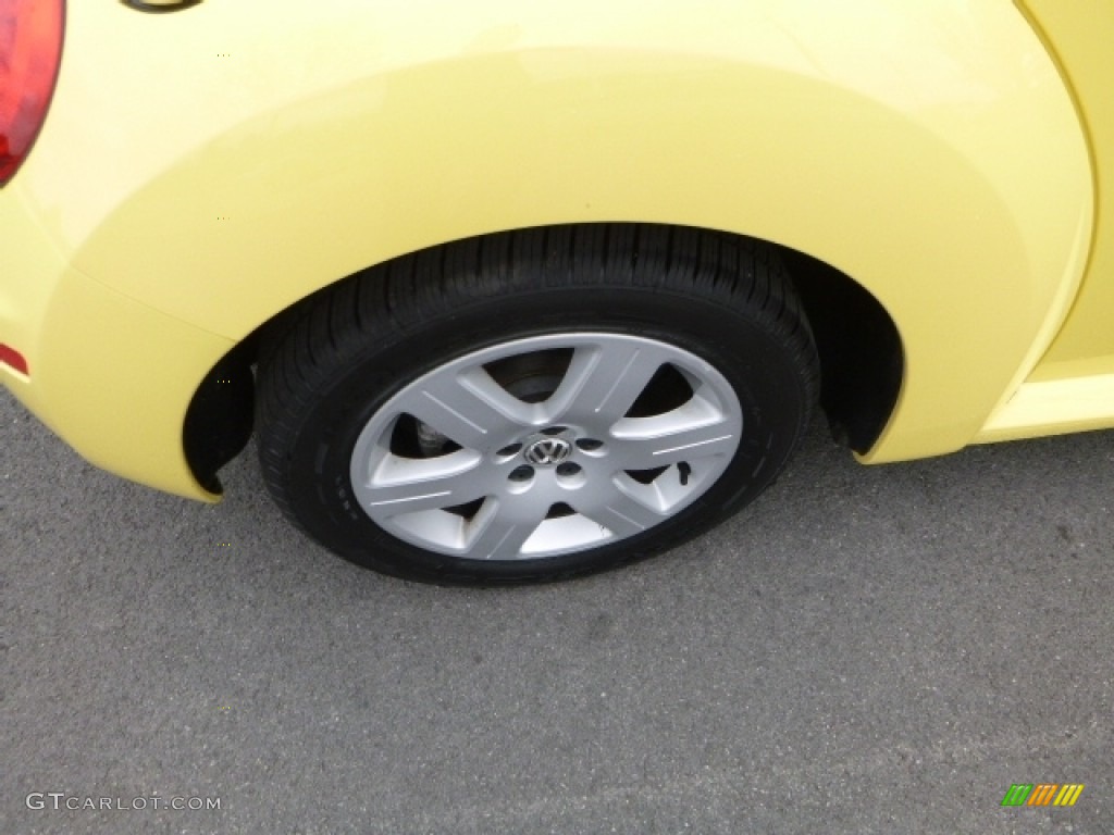 2007 New Beetle 2.5 Coupe - Sunflower Yellow / Black photo #3