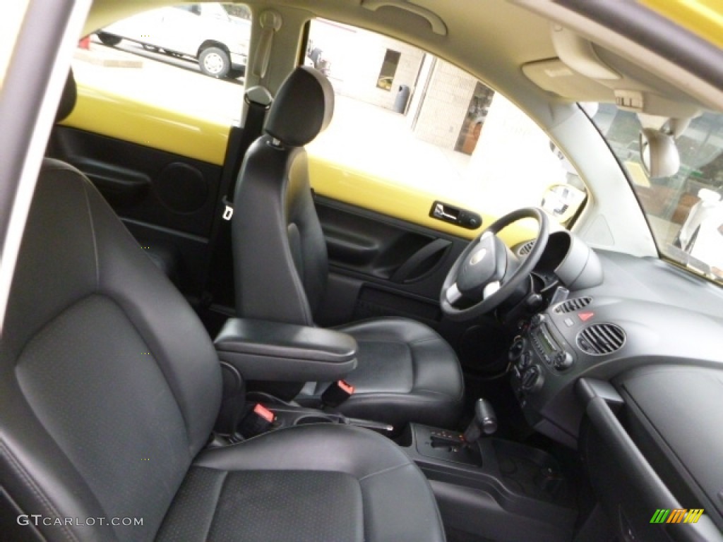 2007 New Beetle 2.5 Coupe - Sunflower Yellow / Black photo #4