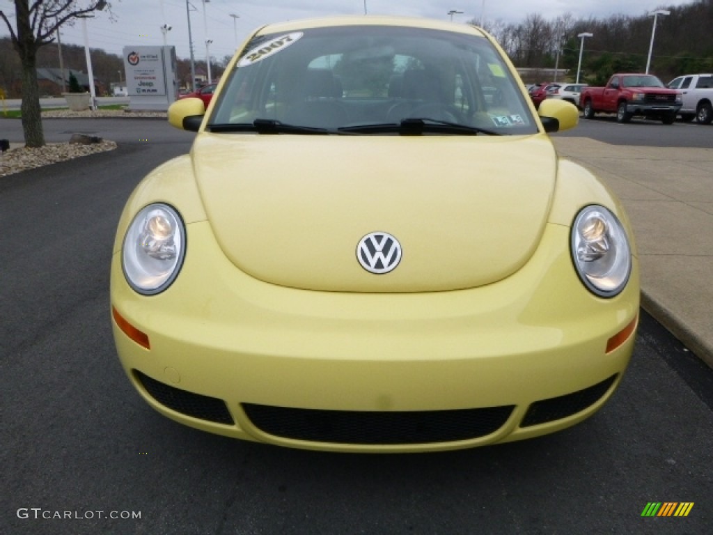 2007 New Beetle 2.5 Coupe - Sunflower Yellow / Black photo #8
