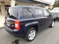 2014 True Blue Pearl Jeep Patriot Latitude 4x4  photo #2