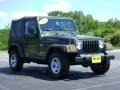 2006 Jeep Green Metallic Jeep Wrangler X 4x4  photo #9