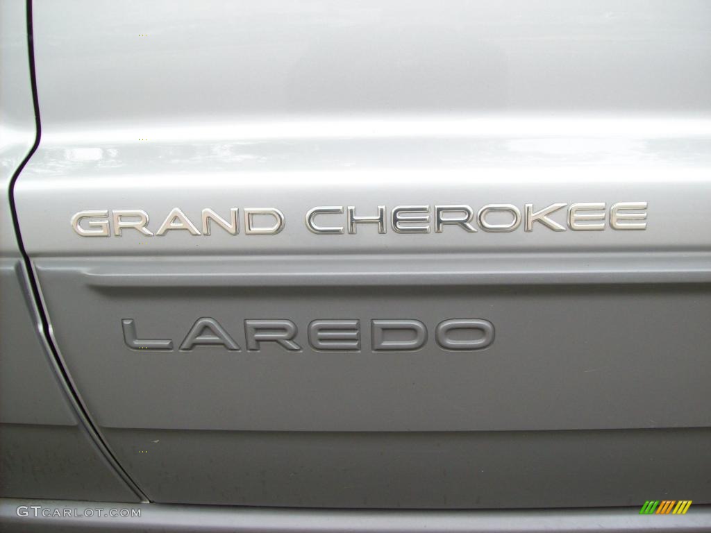 2002 Grand Cherokee Laredo 4x4 - Silverstone Metallic / Dark Slate Gray photo #23