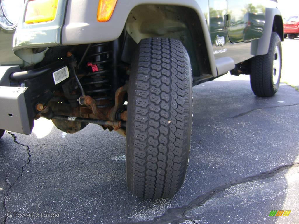 2006 Wrangler X 4x4 - Jeep Green Metallic / Khaki photo #15