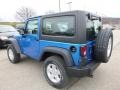 2016 Hydro Blue Pearl Jeep Wrangler Sport  photo #4