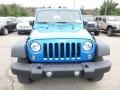 2016 Hydro Blue Pearl Jeep Wrangler Sport  photo #13