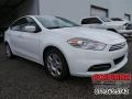 2016 Bright White Dodge Dart SE  photo #4