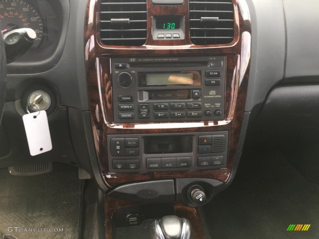 2003 Sonata LX V6 - Brilliant Silver Metallic / Black photo #15
