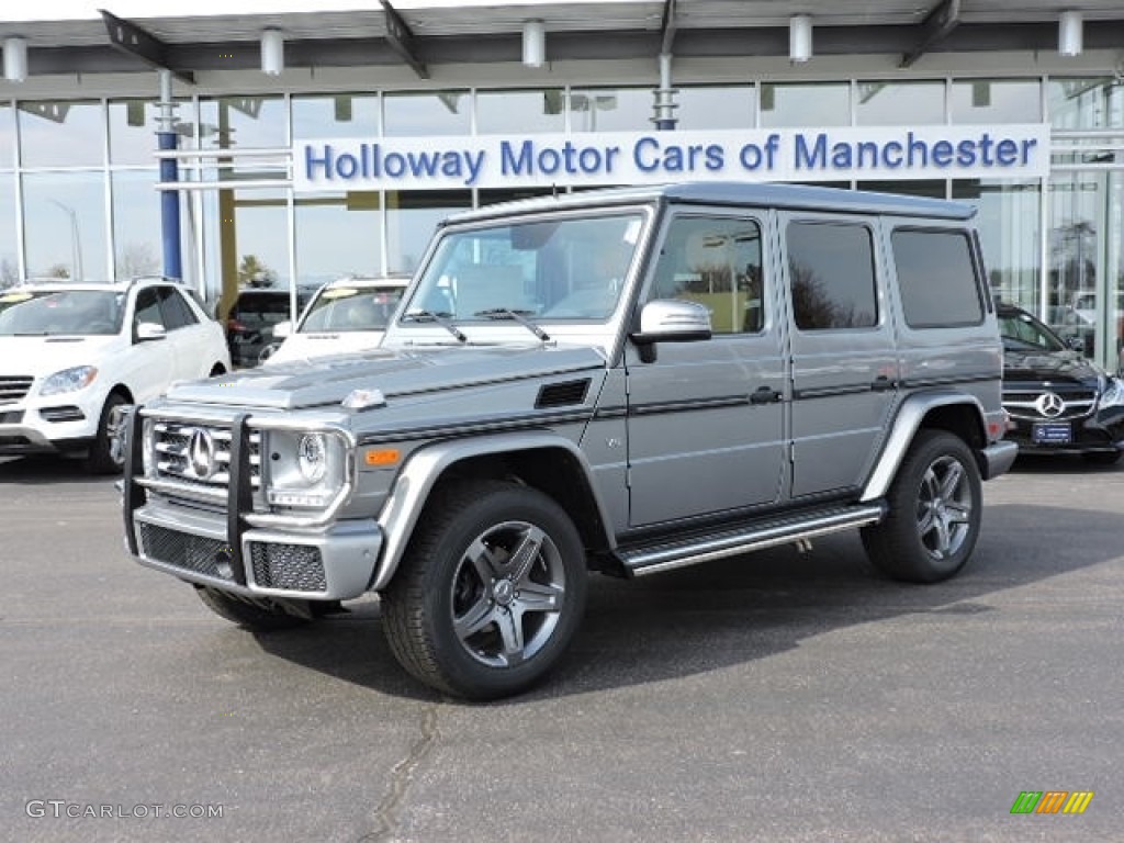 2016 G 550 - Palladium Silver Metallic / designo Porcelain photo #1