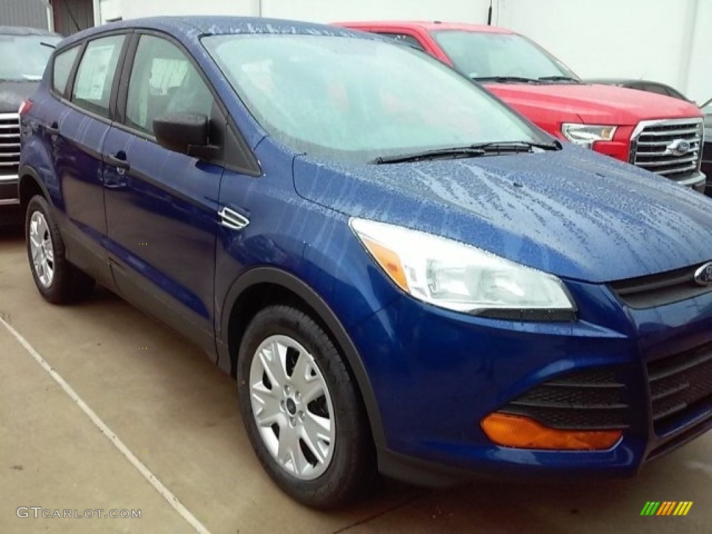 2016 Escape S - Deep Impact Blue Metallic / Charcoal Black photo #20