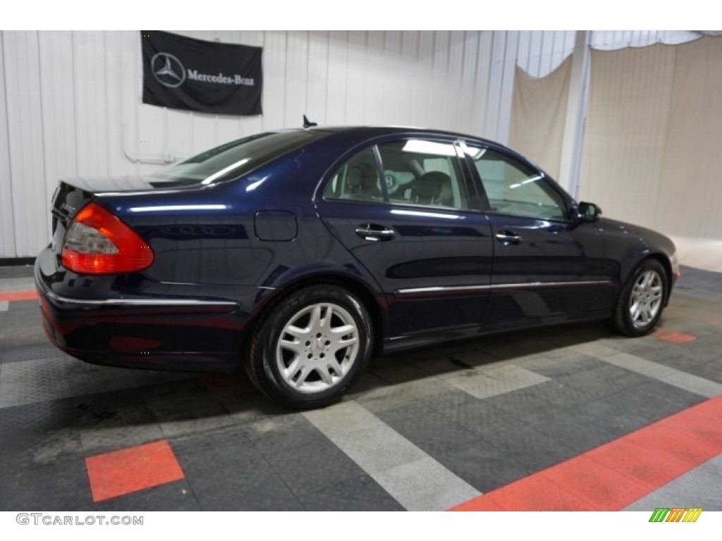 2007 E 320 Bluetec Sedan - Capri Blue Metallic / Cashmere photo #7