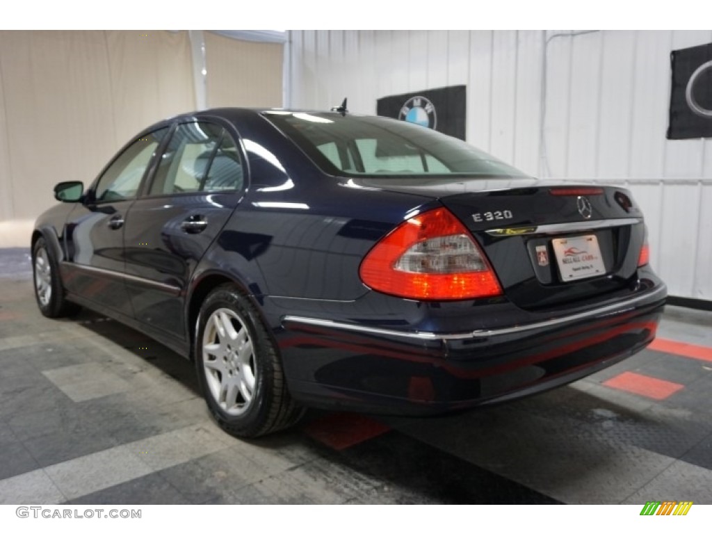 2007 E 320 Bluetec Sedan - Capri Blue Metallic / Cashmere photo #10