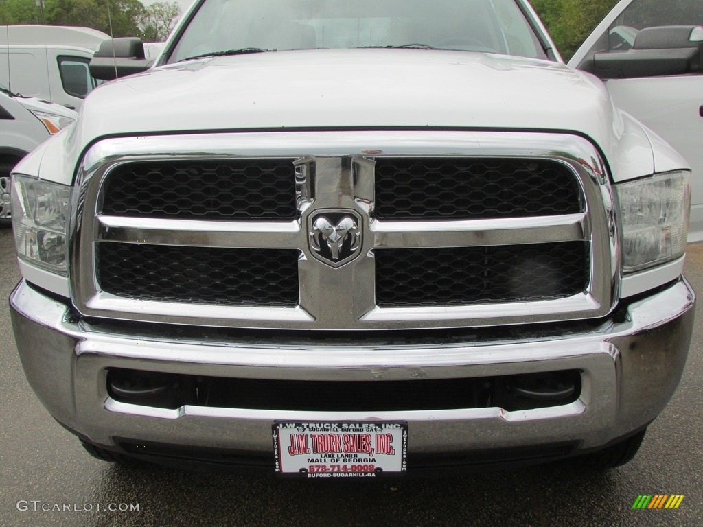 2013 2500 Tradesman Crew Cab 4x4 - Bright White / Black/Diesel Gray photo #13