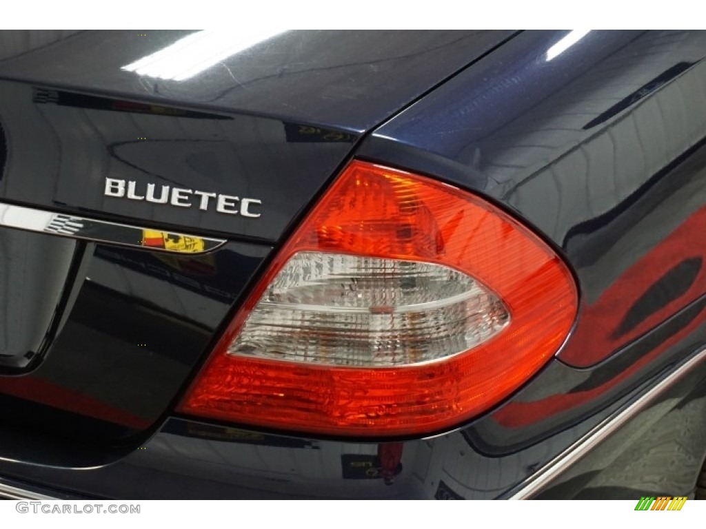 2007 E 320 Bluetec Sedan - Capri Blue Metallic / Cashmere photo #67