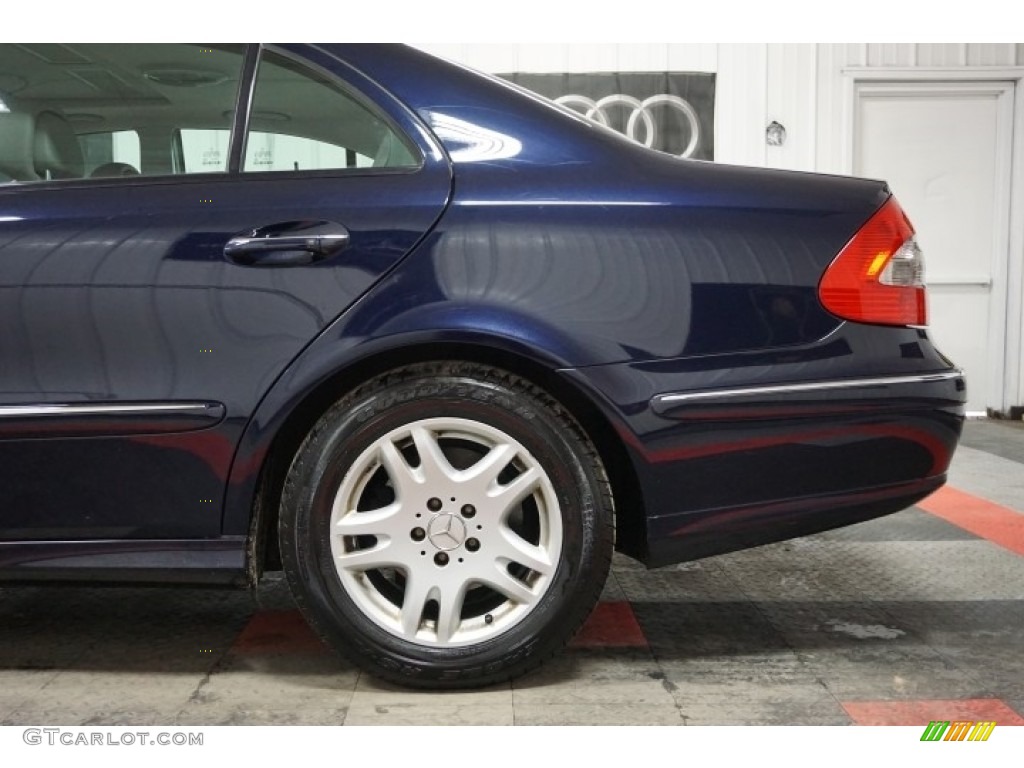 2007 E 320 Bluetec Sedan - Capri Blue Metallic / Cashmere photo #74