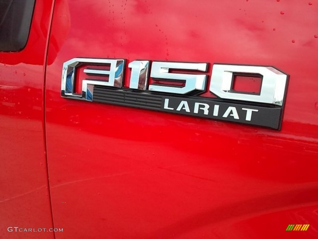 2016 F150 Lariat SuperCrew 4x4 - Race Red / Black photo #4