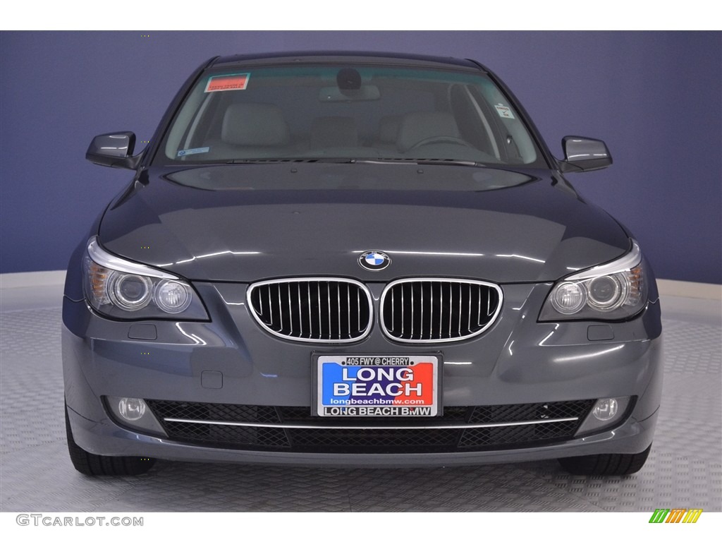2010 5 Series 528i Sedan - Platinum Grey Metallic / Gray photo #2
