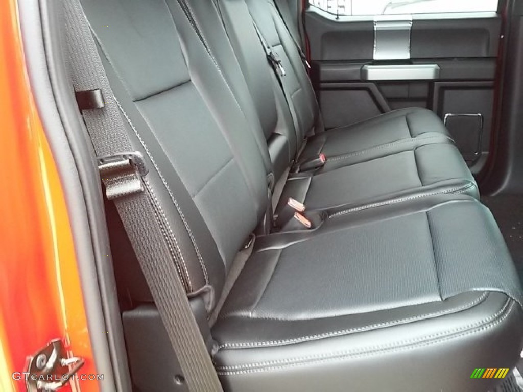 2016 Ford F150 Lariat SuperCrew 4x4 Rear Seat Photo #111979552