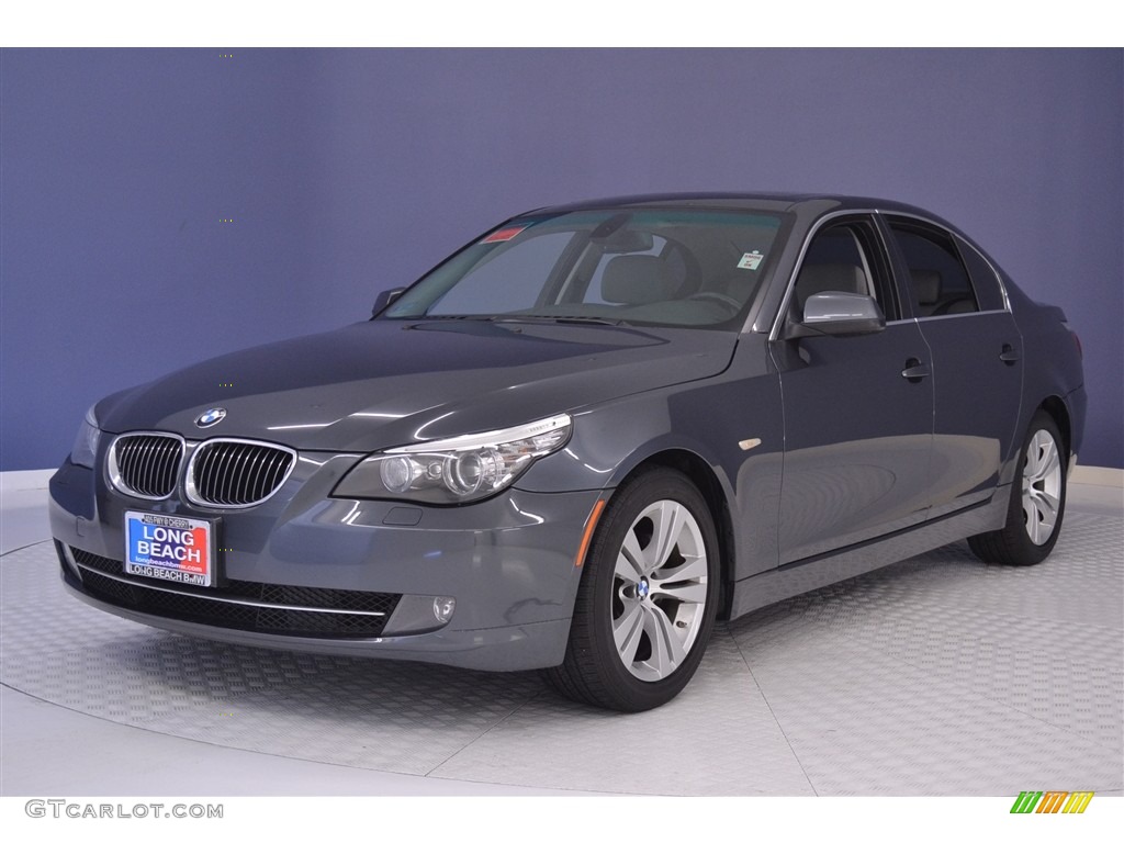 2010 5 Series 528i Sedan - Platinum Grey Metallic / Gray photo #3