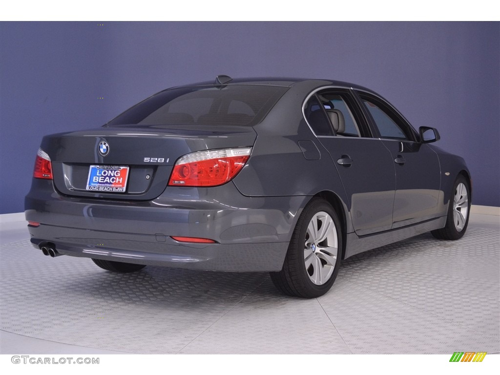 2010 5 Series 528i Sedan - Platinum Grey Metallic / Gray photo #7