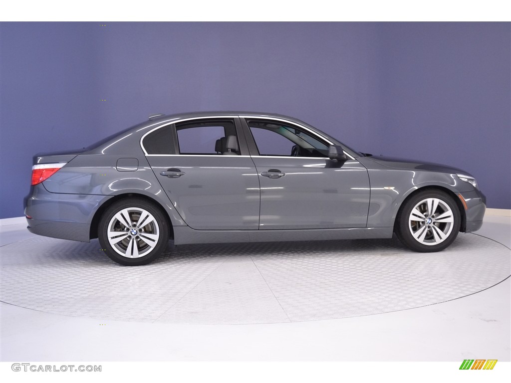 2010 5 Series 528i Sedan - Platinum Grey Metallic / Gray photo #8