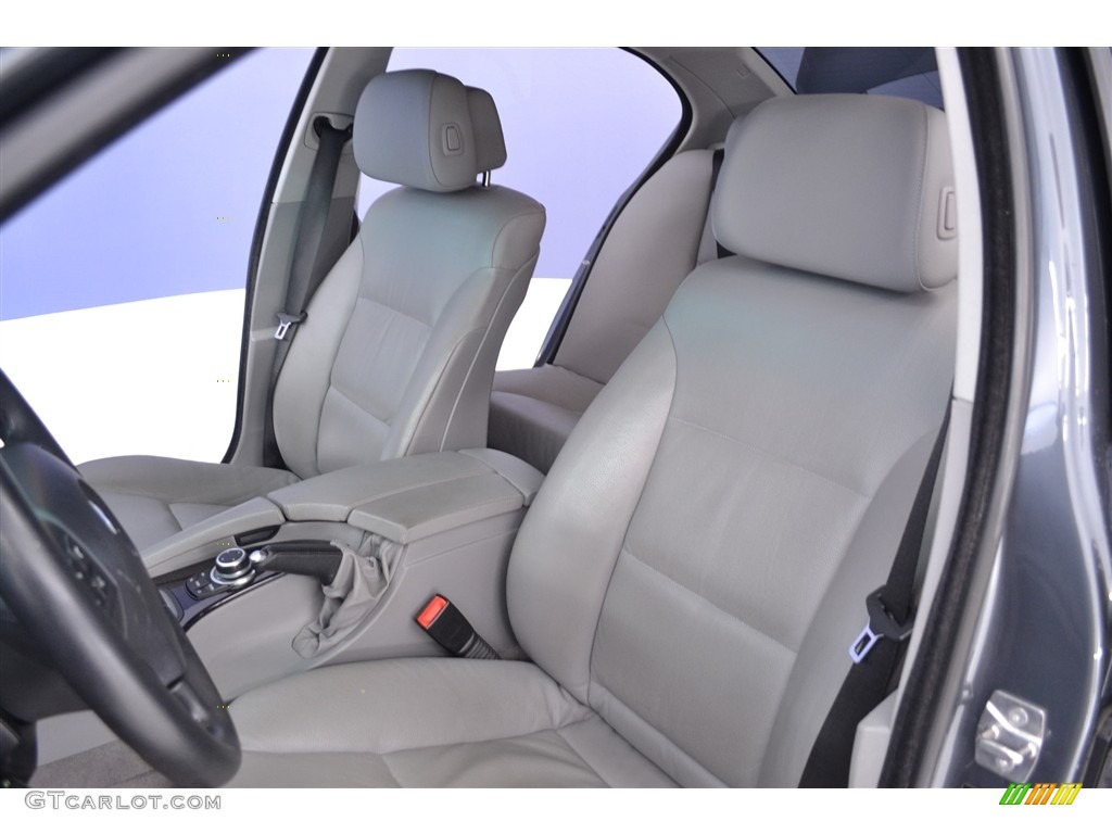 2010 5 Series 528i Sedan - Platinum Grey Metallic / Gray photo #13