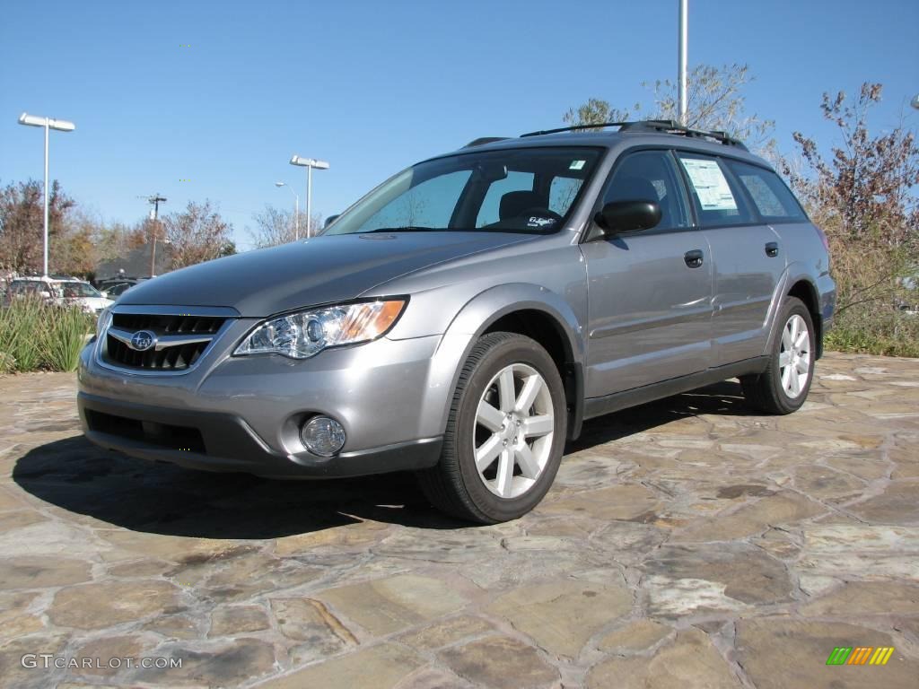 2009 Outback 2.5i Special Edition Wagon - Quartz Silver Metallic / Off Black photo #2