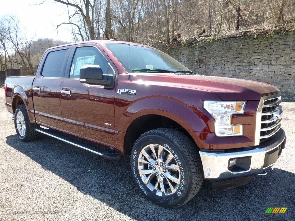 2016 F150 XLT SuperCrew 4x4 - Bronze Fire / Medium Earth Gray photo #9